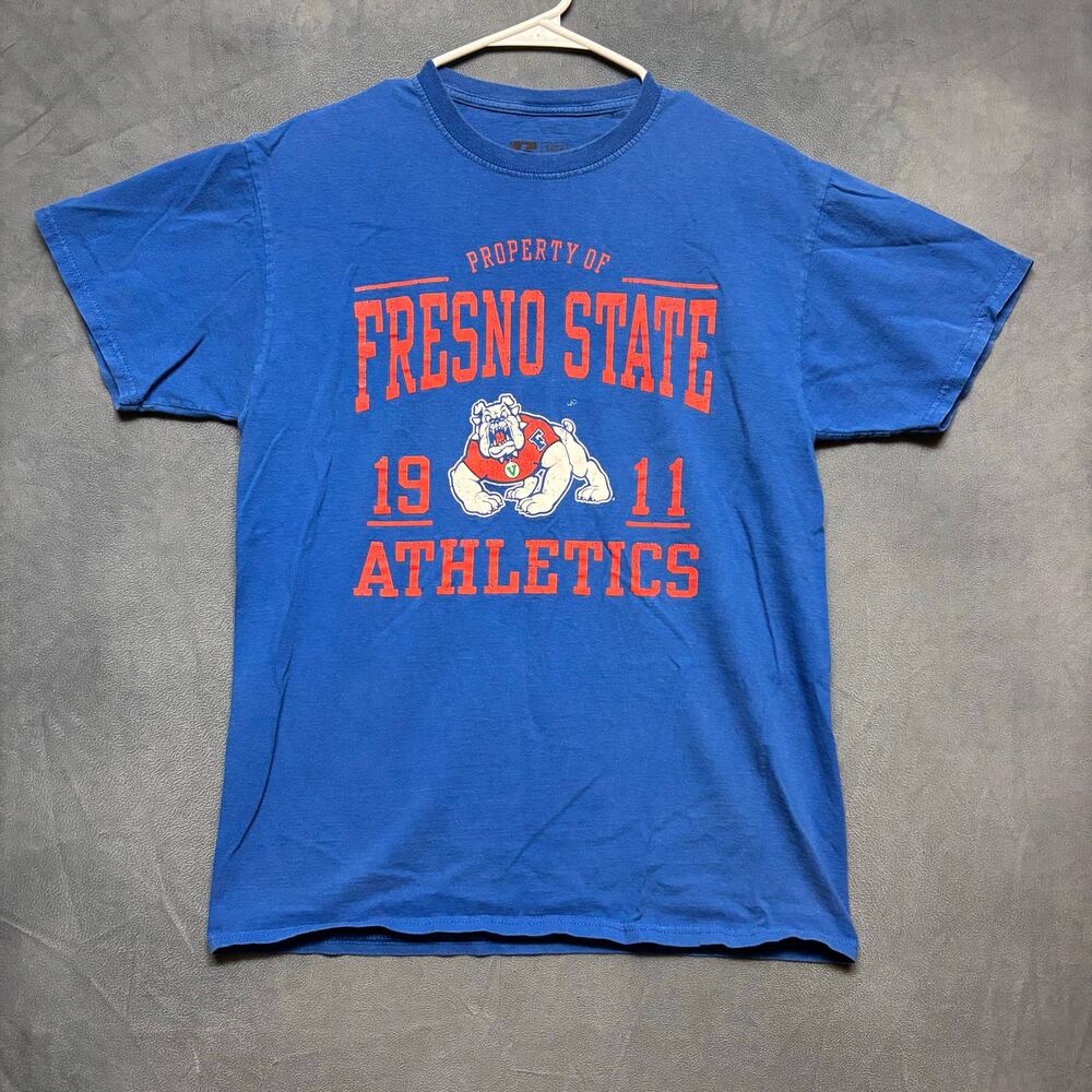 Vintage Russell Athletics Fresno State Shirt Athletics Mens Medium Bulldogs FSU